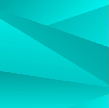 Cyan blue gradient background.