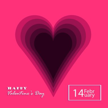 Valentine's day wallpaper. Valentine with pink purple background.