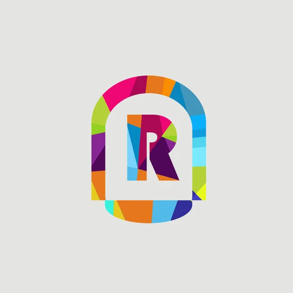 Alphabet Colourful Font Letter Typography Logo Design Art Graphic — Stock Photo, Image