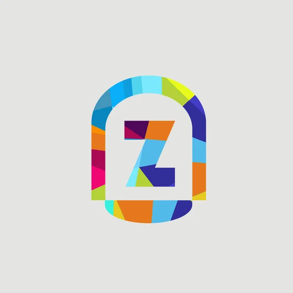 Alfabeto Colorido Fonte Letra Tipografia Logotipo Design Arte Gráfico — Fotografia de Stock