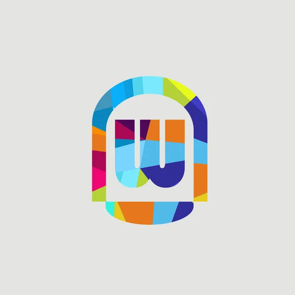 Alphabet Huruf Font Penuh Warna Tipografi Logo Desain Gambar Seni — Stok Foto