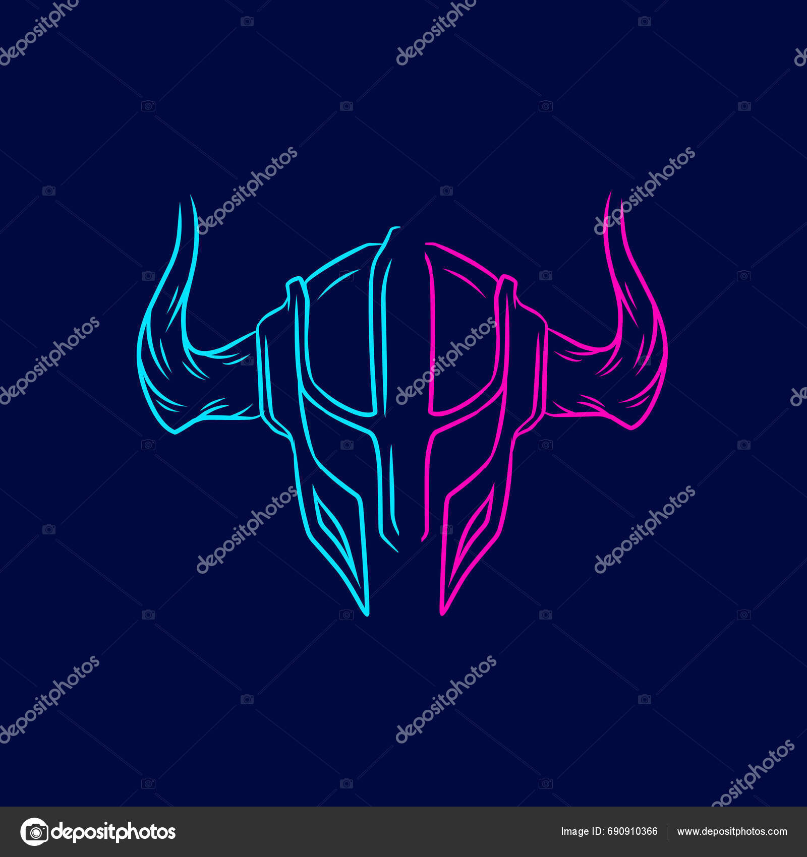 Medieval Helmet Logo Vector Illustration Stock Vector by ©Christosign
