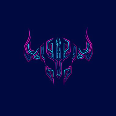 Ortaçağ miğferi logosu, vektör illüstrasyonu