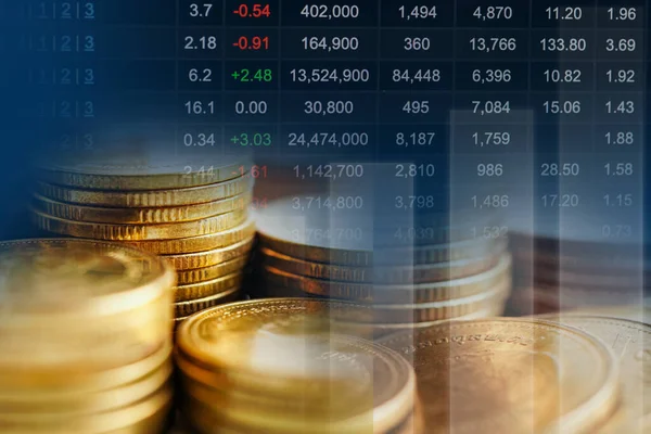 Finance Trh Akcie Obchod Investice Grafy Finance Dolar Směnárna Grafy — Stock fotografie
