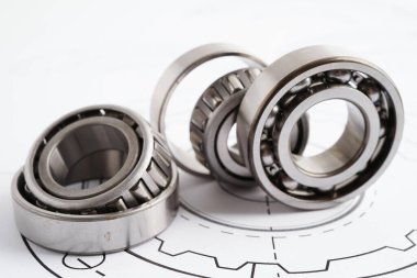 Metal top bermanlı mühendislik ve hassas aletler, mekanik endüstriyel.