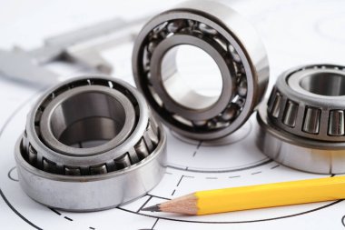 Metal top bermanlı mühendislik ve hassas aletler, mekanik endüstriyel.