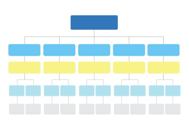 Infographic, Flowchart, Workflow, diagram, organizasyon şeması, vektör illüstrasyonu.