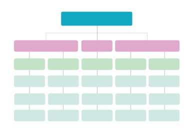 Infographic, Flowchart, Workflow, diagram, organizasyon şeması, vektör illüstrasyonu.