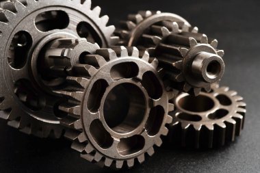 Metal dişli tekerlek motor araba ve bisiklet, mekanik endüstrisi..