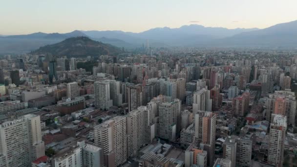 Сантьяго Чили — стоковое видео