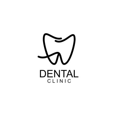 LINE Sanat Dişleri Logosu; modern, benzersiz, basit ve teknikli diş işaretli dişçi logosu, ortodonti ve diş macunu markası. Gösterişli, havalı, şık ve profesyonel hizmetler sunar.