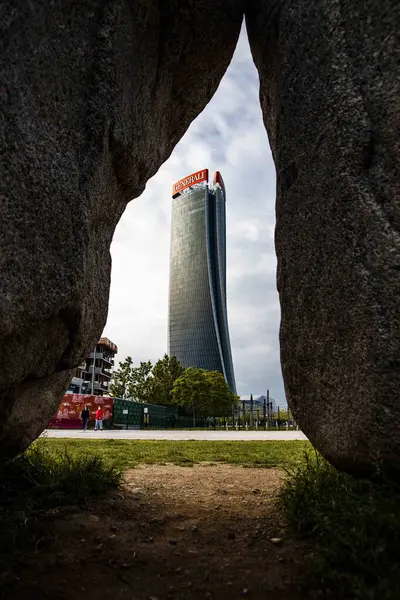 Barselona şehrinin manzarası