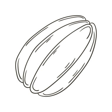 Carambola, Star-fruit. Elle çizilmiş renkler. Çocuk resimleri, egzotik meyveler. Simge, işaret, iğne sembolü çıkartması