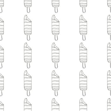 Yaz. Dondurmayı kusursuz renklendiriyor. Tatlı soğuk tatlıyla harika parlak desen