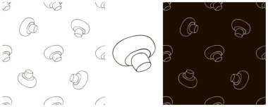 Orman mantarlı tek renkli, pürüzsüz desen. Resimleri Ayarla. Şampiyon. Sonbahar dürtüleri. Kumaş ve benzeri şeyler için kullanılabilir.