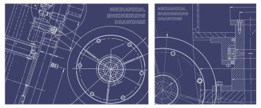 Ayrıntılı plan. Mühendislik çizim seti. Alet yapımı çizimler. Makine mühendisliği çizimi. Teknik Tasarım. Teknik çizimler, arka planlar. Şema, plan, özet