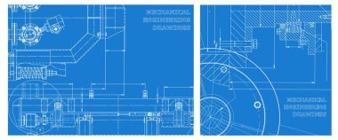 Mühendislik çizim takımı. Alet yapımı çizimler. Vektör mühendisliği çizimi. Bilgisayar destekli tasarım sistemleri. Teknik çizimler