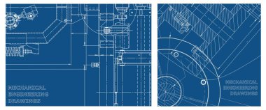 Mühendislik çizim seti. Şirket Kimliği. Makine mühendisliği. Mühendislik konularının geçmişi. Teknik tasarım