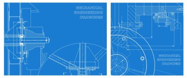 Mühendislik çizim seti. Makine mühendisliği. Mühendislik konularının geçmişi. Şirket Kimliği. Teknik tasarım. Cihaz yapımı