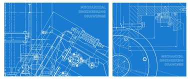 Mühendislik çizim seti. Makine mühendisliği. Mühendislik konularının geçmişi. Şirket