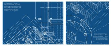 Mühendislik çizim seti. Makine mühendisliği. Mühendislik konularının geçmişi. Teknik tasarım