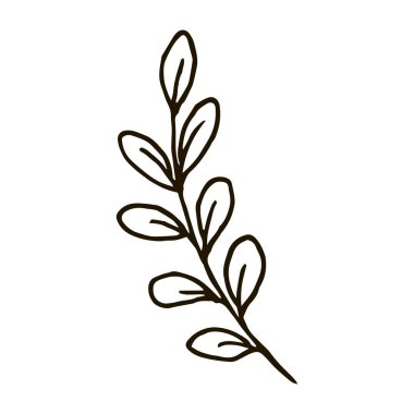 Dal. Tekstil şablonu. Dekoratif halk unsuru, etnik dekor. Folklor şube logosu elde çizim stili