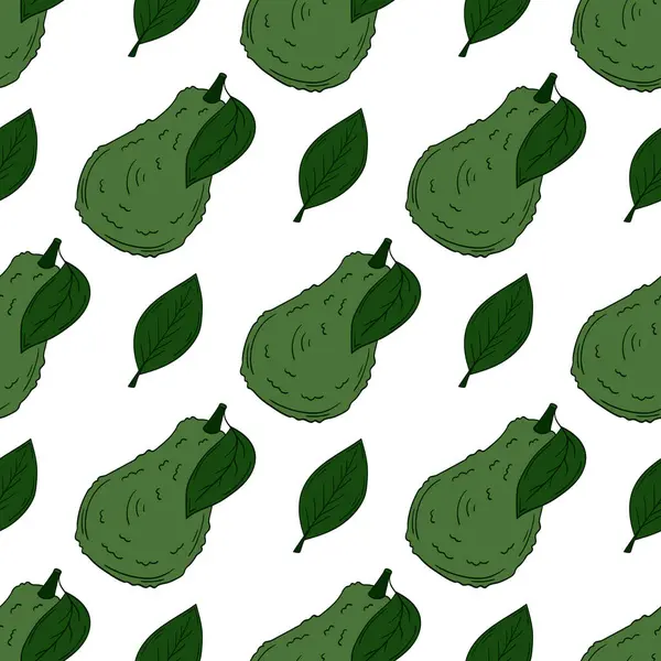 Elinde kusursuz meyve deseni var. Avokado. Mönü ya da mutfak için desen. Yazdır