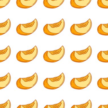 Kayısı, şeftali. Elinde kusursuz meyve deseni var. Mönü ya da mutfak için desen. Yazdır (2)