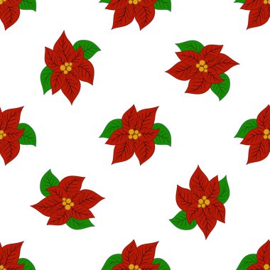 Kusursuz bir Noel modeli. Tekstil ya da mutfak tarzı. Zehirli duygu. Tasarım ve tekstil için yazdır