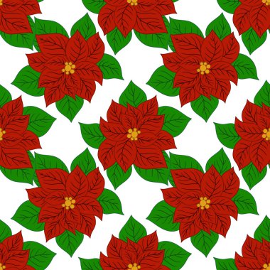 Elinde kusursuz bir Noel çizimi var. Zehirli duygu. Tekstil ya da mutfak için desen. Yazdır