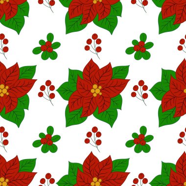 Elinde kusursuz bir Noel çizimi var. Tekstil ya da mutfak için desen. Zehirli duygular