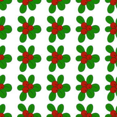 Elinde kusursuz bir Noel çizimi var. Tekstil ya da mutfak için desen. Zehirli duygu. Tasarım, tekstil, kumaş, duvar kağıdı, ambalaj kağıdı, dekorasyon