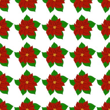 Zehirlenme. Elinde kusursuz bir Noel çizimi var. Tekstil ya da mutfak için desen. Tasarım ve tekstil için yazdır