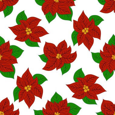 Zehirlenme. Elinde kusursuz bir Noel çizimi var. Tekstil ya da mutfak için desen. Tasarım, tekstil, kumaş, duvar kağıdı, ambalaj kağıdı, dekorasyon