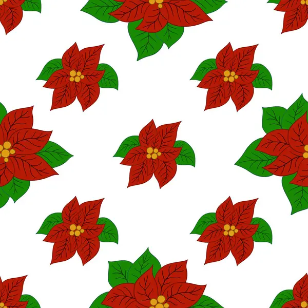 Kusursuz bir Noel modeli. Tekstil ya da mutfak tarzı. Zehirli duygu. Tasarım, tekstil, kumaş, duvar kağıdı, ambalaj kağıdı, dekorasyon vesaire için yazdır