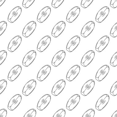 Elmalar. Tek renkli meyve deseni elde çizim tarzında. Mönü ya da mutfak deseni