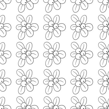 Kusursuz monokrom deseni elde çizim tarzında. Tekstil ya da mutfak için desen. Zehirli duygu. Tasarım, tekstil, kumaş, duvar kağıdı, ambalaj kağıdı, dekorasyon