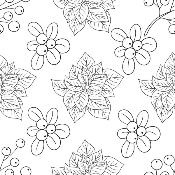 Kusursuz monokrom deseni elde çizim tarzında. Zehirli duygu. Tekstil ya da mutfak için desen. Tasarım, tekstil, kumaş, duvar kağıdı, ambalaj kağıdı, dekorasyon