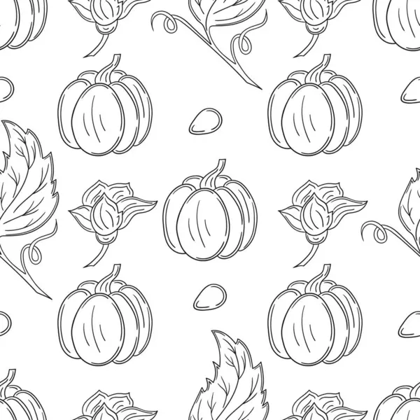 Balkabağım. Tekstil ya da mutfak tarzı. Tek renkli sebze deseni. Yazdır