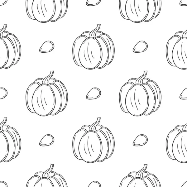 Balkabağım. Tekstil ya da mutfak tarzı. Tek renkli sebze deseni. Tasarım, tekstil, kumaş için yazdır