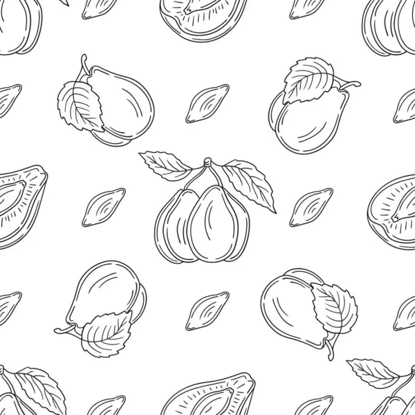 Erik. Tekstil ya da mutfak için desen. Tek renkli meyve deseni elde çizim tarzında. Tasarım, tekstil, kumaş, duvar kağıdı, ambalaj kağıdı, dekorasyon vesaire için yazdır