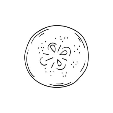 Sevimli meyve çizimi tarzı. Tek renkli olsun. Beyaz arka planda armut simgesi. Boyama kitapları, çocuk eğitim oyunları için tasarlandı. Simge, imza, etiket