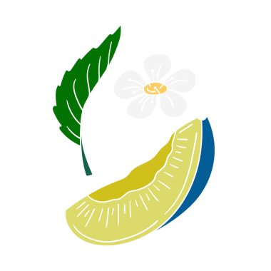 Sevimli meyve çizimi tarzı. Beyaz taslak. Beyaz arka planda erik. Kartpostallar, el ilanları, afişler için tasarım. Simge, işaret, etiket, iğne, logo