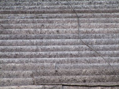 çatlaklar ile eski beton duvar