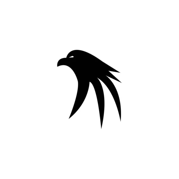 Falcon Eagle Logo การออกแบบภาพเวกเตอร นแบบ — ภาพเวกเตอร์สต็อก