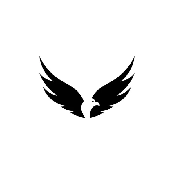 Falcon Eagle Λογότυπο Πρότυπο Διανυσματική Απεικόνιση Σχεδιασμό — Διανυσματικό Αρχείο