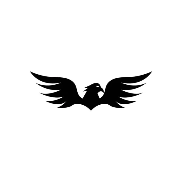 Falcon Eagle Λογότυπο Πρότυπο Διανυσματική Απεικόνιση Σχεδιασμό — Διανυσματικό Αρχείο