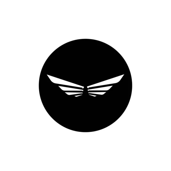 Falcon Eagle Logo Plantilla Vector Diseño Ilustración — Archivo Imágenes Vectoriales