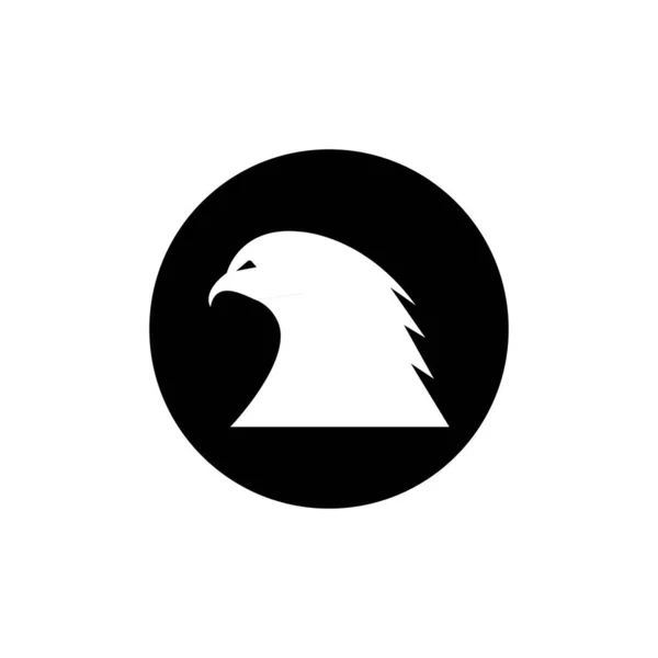 Falcon Eagle Logo Vorlage Vektor Illustration Design — Stockvektor