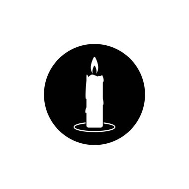 Mum Vektörleri İllüstrasyon simgesi arkaplanı